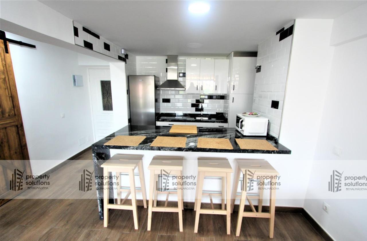 508 Piscis Apartamentos - Apartamento Recientemente Reformado - Vistas A La Montana - Piscina Y Playa เบนัลมาเดนา ภายนอก รูปภาพ