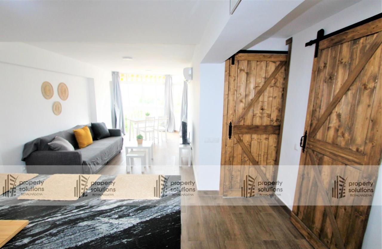 508 Piscis Apartamentos - Apartamento Recientemente Reformado - Vistas A La Montana - Piscina Y Playa เบนัลมาเดนา ภายนอก รูปภาพ